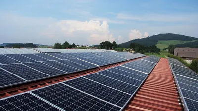 Výstavba fotovoltaické elektrárny 